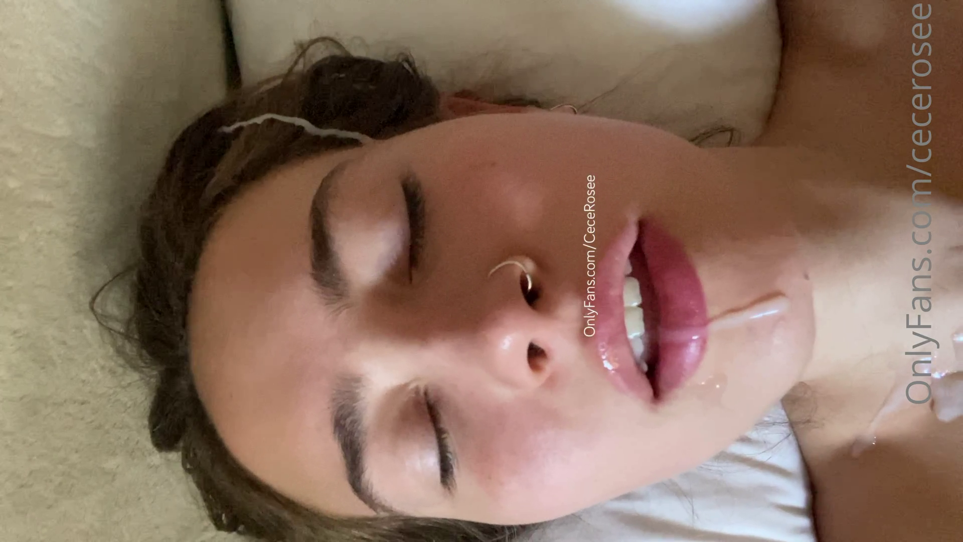 Cecilia Rose (Cece Rose) Nude cum on face OnlyFans Leaked