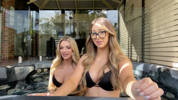 Mikafans (Mikaylah) Hot Tub stream with step sister OnlyFans Leaked